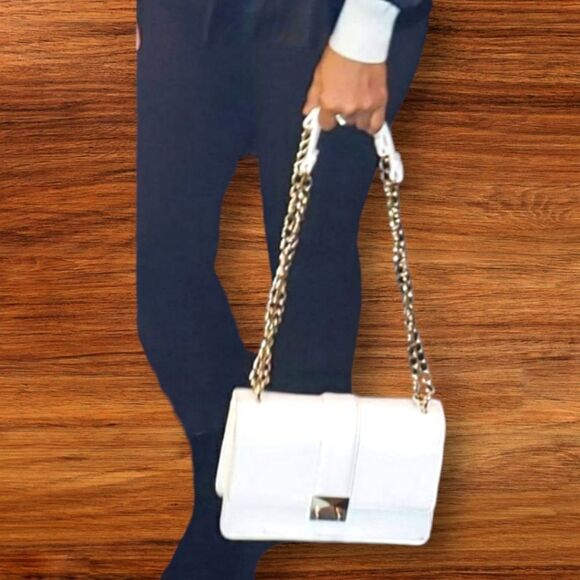 Guess Handbags - GUESS White Crossbady Bag